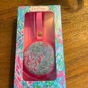 Lilly Pulitzer NWT Wireless Speaker - 6 hours of playtime charging cord included